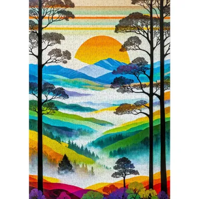 Puzzle 1000 Zach�d s�o�ca Enjoy