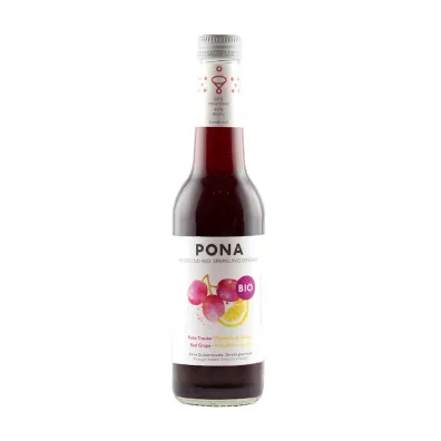 Pona Nap�j musuj�cy czerwone winogrona - cytryna 330 ml Bio