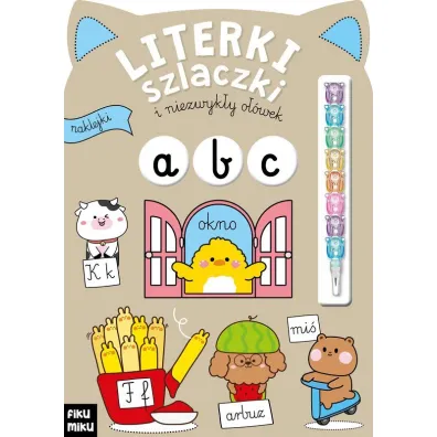 Literki, szlaczki i niezwyk�y o��wek