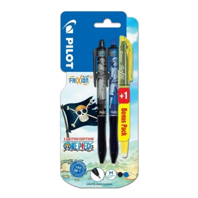 Pilot Pi�ro kulk Frixion 2 kolory+zakre�lacz ONE PIECE