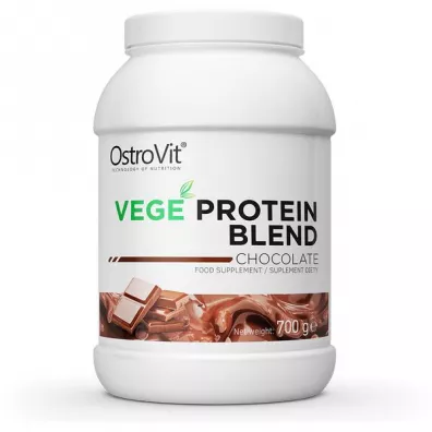 OstroVit Od�ywka bia�kowa Vege Protein Blend czekoladowy - suplement diety 700 g