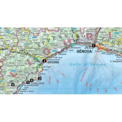 Liguria map&guide PL laminat 2025