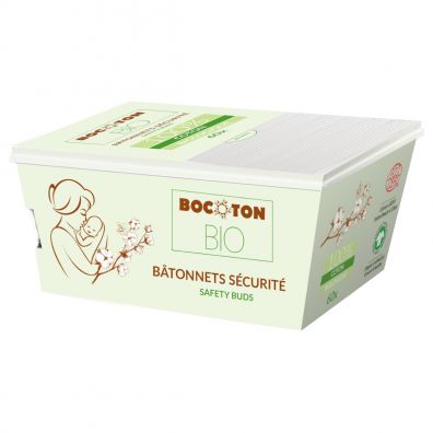 Bocoton Patyczki higieniczne do uszu dla dzieci i niemowlt 60 szt.