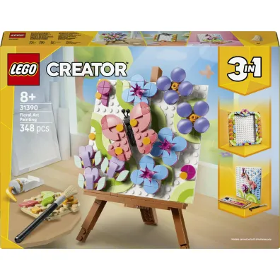 LEGO Creator Dekoracyjny obraz z kwiatami 31390