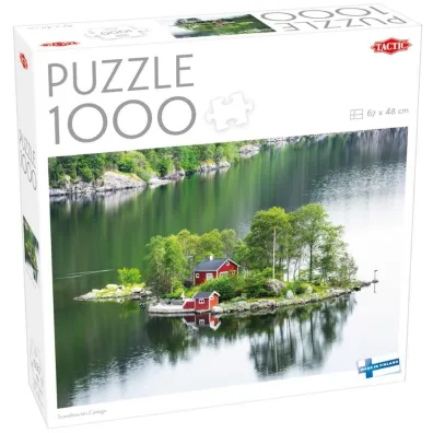 Puzzle 1000 el. Scandinavian cottage Tactic