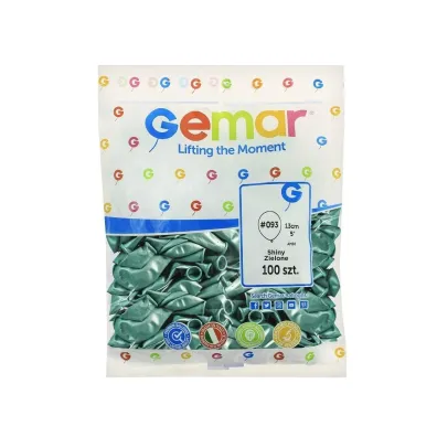 Godan Balony shiny zielone 12cm