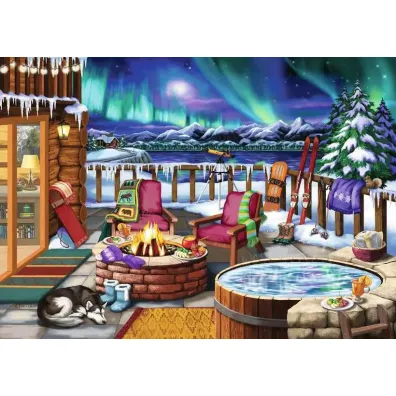 Puzzle 2D 500 el. Zorza polarna Ravensburger