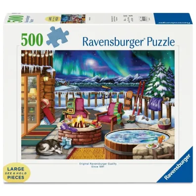 Puzzle 2D 500 el. Zorza polarna Ravensburger