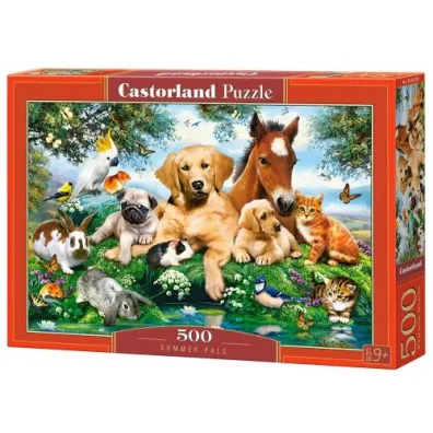 Puzzle 500 el. Letni przyjaciele Castorland