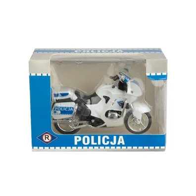 Motocykl Policja w skali 1:18 Daffi
