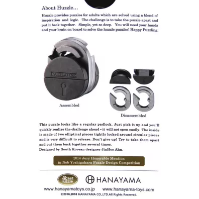 �amig��wka Cast Padlock. Poziom 5/6 Hanayama