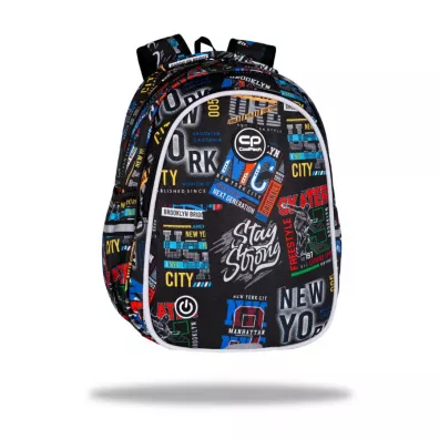 CoolPack Plecak szkolny Jimmy LED Big City