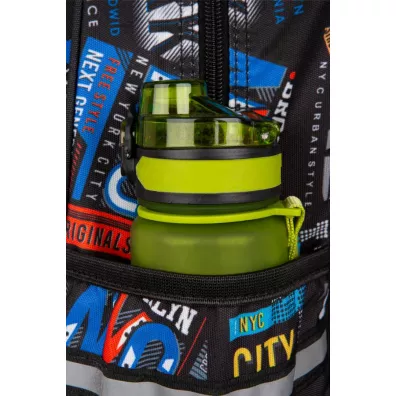 CoolPack Plecak szkolny Jimmy LED Big City