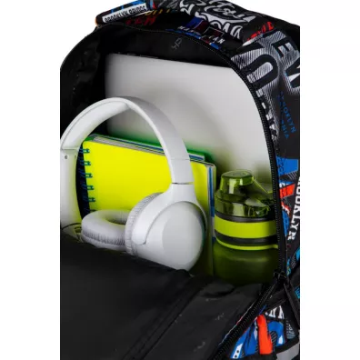 CoolPack Plecak szkolny Jimmy LED Big City