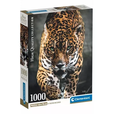 Puzzle 1000 Walk Of The Jaguar Clementoni