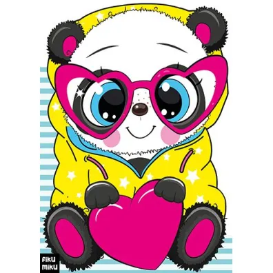 Panda. Wykrojnik