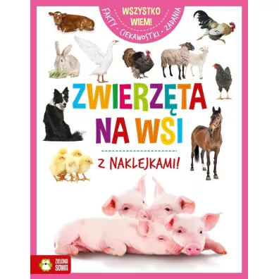 KSIAZECZKA EDUK A4 ZWIERZETA NA WSI NAKL ZS