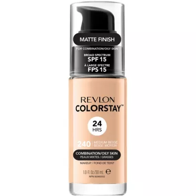 Revlon ColorStay™ Makeup for Combination/Oily Skin SPF15 podkad do cery mieszanej i tustej 240 Medium Beige 30 ml