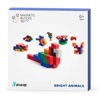Klocki Pixio 90 Bright Animals