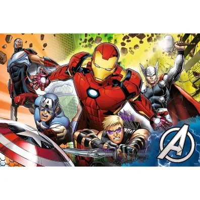 Puzzle 24 el. Super Maxi. Silni Avengers Trefl
