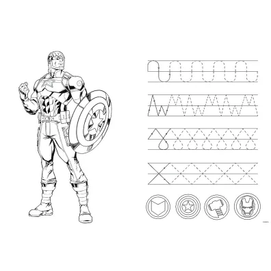 Puzzle 24 el. Super Maxi. Silni Avengers Trefl