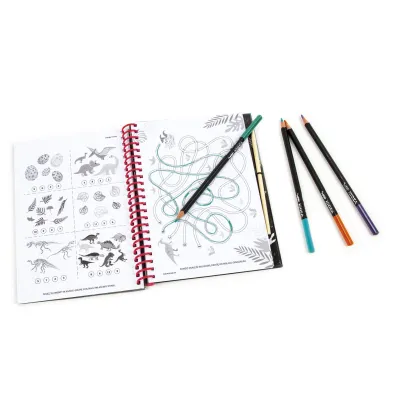 Derform WYDRAPYWANKA MALOW NOTES 180X260 DINO 17 DER
