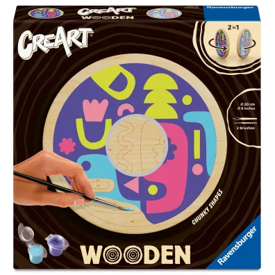 Ravensburger CreArt Wooden: Wzory 3 20cm