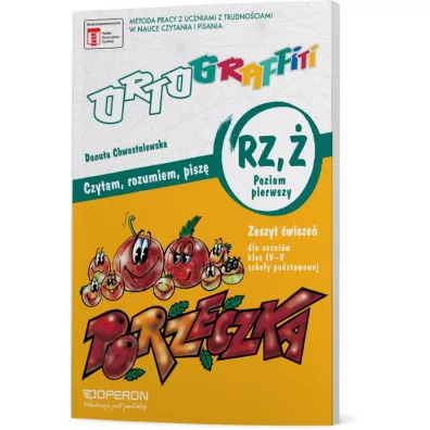 Ortograffiti. RZ-. Poziom 1. Zeszyt wicze. Szkoa podstawowa - Danuta Chwastniewska