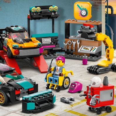 LEGO City Warsztat tuningowania samochodw 60389