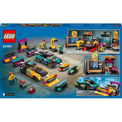 LEGO City Warsztat tuningowania samochodw 60389