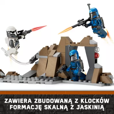 LEGO Star Wars Zasadzka na Mandalorze™ — zestaw bitewny 75373