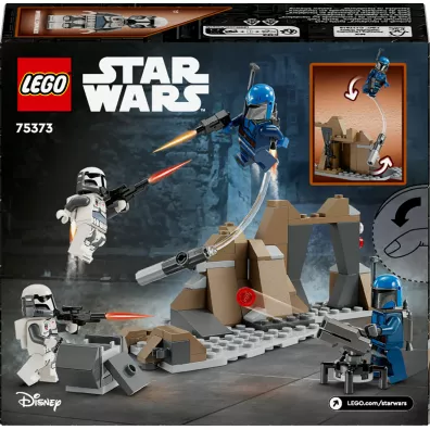 LEGO Star Wars Zasadzka na Mandalorze™ — zestaw bitewny 75373