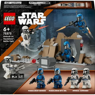 LEGO Star Wars Zasadzka na Mandalorze™ — zestaw bitewny 75373