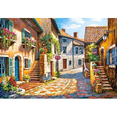 Puzzle 1000 el. Wioska Rue Castorland