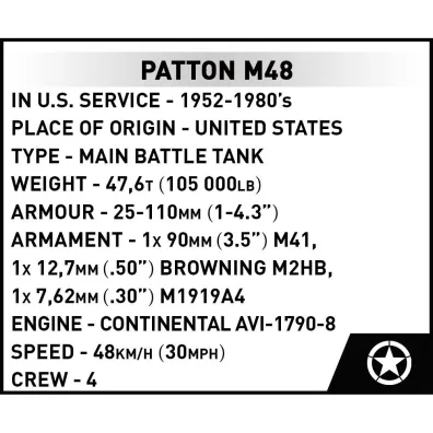 Armed Forces. Patton M48