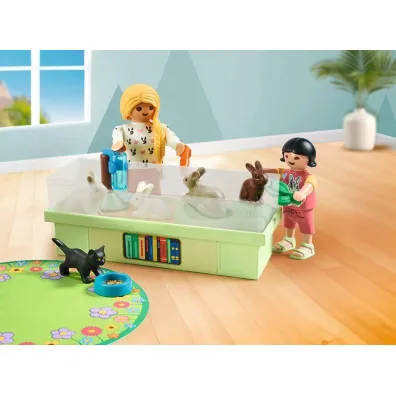 Playmobil My Life Dziewczynki z kr�likami 71753