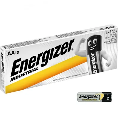 Energizer Industrial AA Alkaline LR6 batteries 10 pcs.