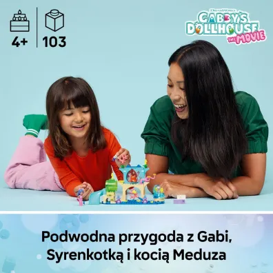 LEGO Koci domek Gabi Podwodna przygoda syrenki Gabi 11204