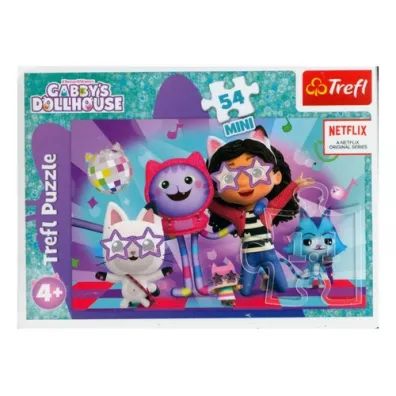 Puzzle mini 54 el. Z Gabby zawsze jest wesoo Trefl