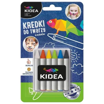 Derform Kredki do twarzy 6 szt.