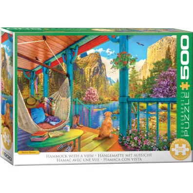 Puzzle 500 el. Hammock with a view Eurographics