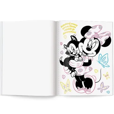 Disney Minnie. Malowanka z diamencikami
