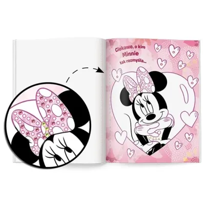 Disney Minnie. Malowanka z diamencikami