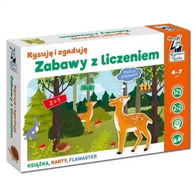 Kapitan Nauka. Rysuj� i zgaduj�. Zabawy z liczeniem