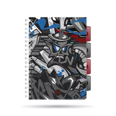 CoolPack Ko�ozeszyt A5 PP Street Art kratka 100 kartek