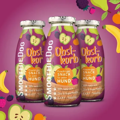 SmoothieDog Obstkorb – owocowe smoothie dla psa 250 g