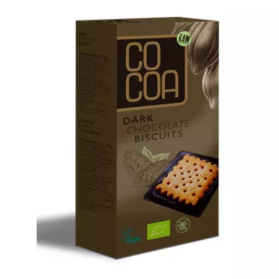 Cocoa Herbatniki z ciemn� czekolad� 95 g Bio
