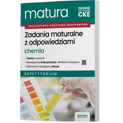 Pakiet Matura 2026. Chemia. Zakres rozszerzony: Teoria do matury. Vademecum, Zadania maturalne z odpowiedziami. Repetytorium, Arkusze maturalne z rozwi�zaniami krok po kroku