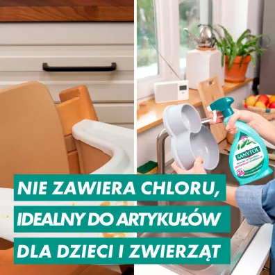 Sanytol Spray uniwersalny do czyszczenia i dezynfekcji o zapachu eukaliptusa Zestaw 2 x 500 ml