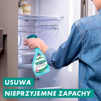 Sanytol Spray uniwersalny do czyszczenia i dezynfekcji o zapachu eukaliptusa Zestaw 2 x 500 ml